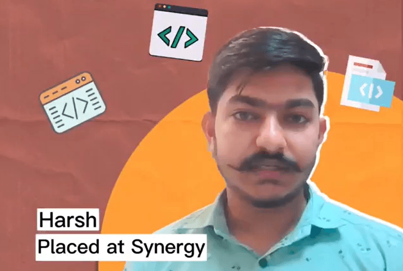 Harsh joins Synergy AI, showcasing how perseverance and practical learning at CodeQuotient transformed his career.